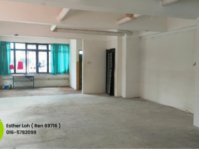 FOR RENT MJC CORNER Level 2 (1st Flr) Commercial Shop house Batu Kawah New Township, Kuching.