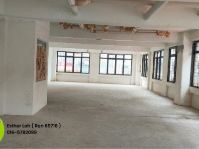 FOR RENT MJC CORNER Level 2 (1st Flr) Commercial Shop house Batu Kawah New Township, Kuching.