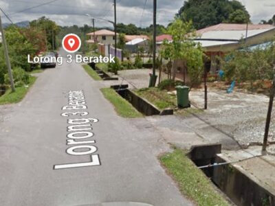 House FOR SALE at Beratok 21th mile with land size 29 points jalan kuching Serian