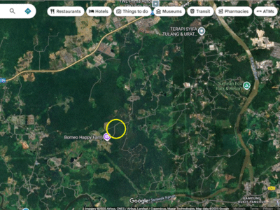 20 Acre Agriculture Land nearby Borneo Farm Siniawan-Bau Kuching For SALE