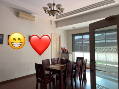 Stapok Heights double storey semi detached house.