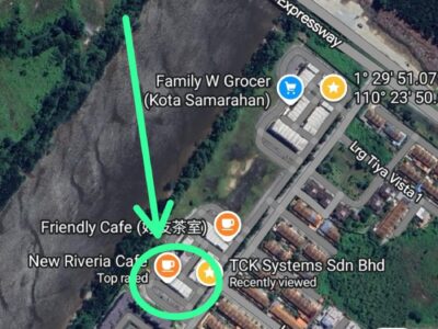 3 Storey Intermediate Shoplot @ Riveria Kuching - Samarahan Highway for Sale