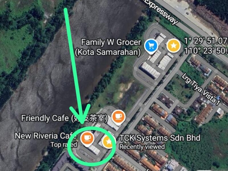 3 Storey Intermediate Shoplot @ Riveria Kuching - Samarahan Highway for Sale