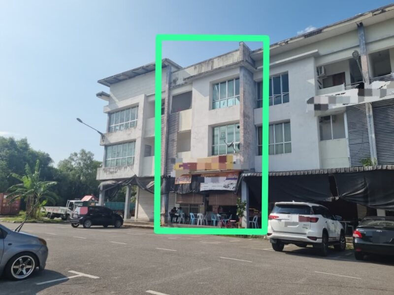 3 Storey Intermediate Shoplot @ Riveria Kuching - Samarahan Highway for Sale