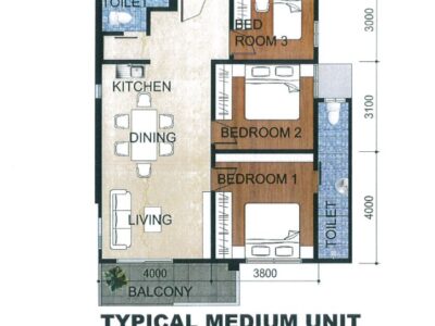 Stutong Tiarra 2 Apartment For Sale