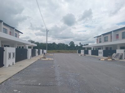 FOR SALE CORNER DOUBLE STOREY Terraced House BoxPark jalan sejijak Malihah jaya Matang