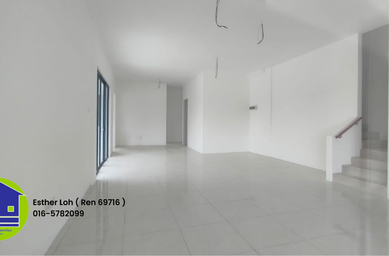 FOR SALE CORNER DOUBLE STOREY Terraced House BoxPark jalan sejijak Malihah jaya Matang
