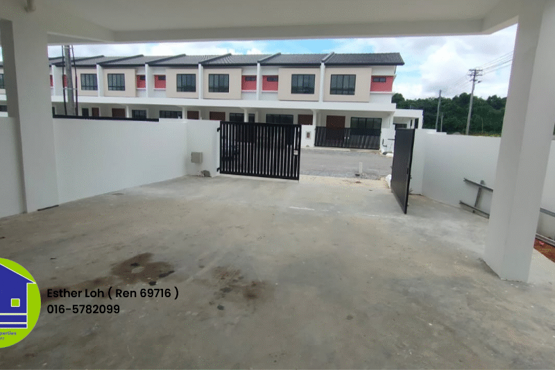 FOR SALE CORNER DOUBLE STOREY Terraced House BoxPark jalan sejijak Malihah jaya Matang