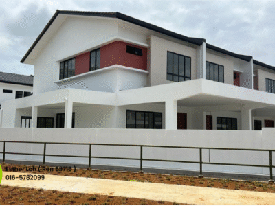 FOR SALE CORNER DOUBLE STOREY Terraced House BoxPark jalan sejijak Malihah jaya Matang