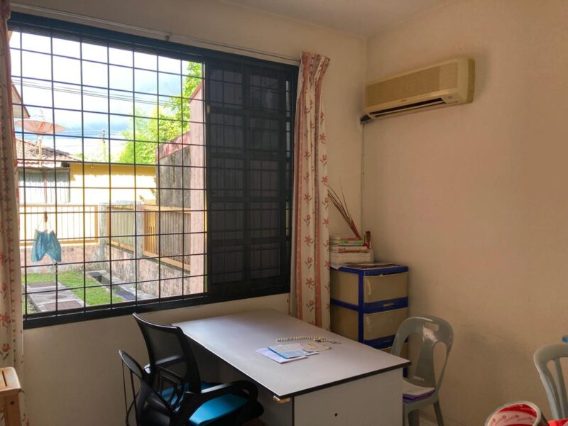 Double Storey Intermediate Terraced House at Jalan Stapok, Kuching For Sale