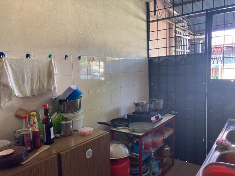Double Storey Intermediate Terraced House at Jalan Stapok, Kuching For Sale