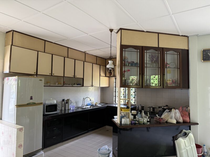 Jalan Arang Lorong 13D double storey detached house.
