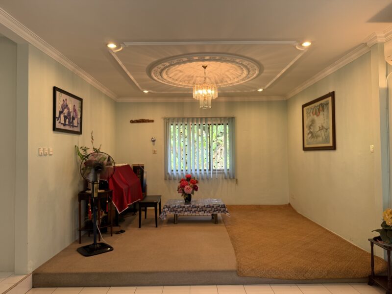 Jalan Arang Lorong 13D double storey detached house.