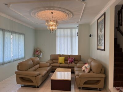 Jalan Arang Lorong 13D double storey detached house.