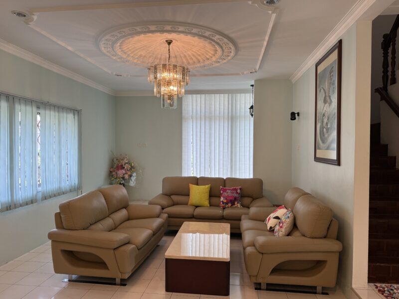 Jalan Arang Lorong 13D double storey detached house.