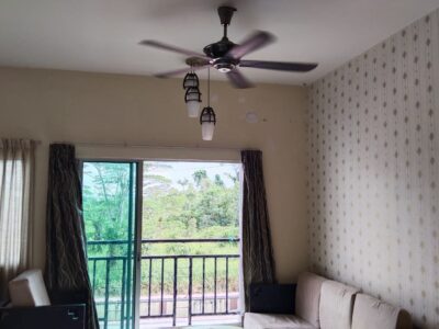 Well furnished walk-up apartment at Courtyard Sanctuary MJC Batu Kawah New Township (2nd floor) for RENT