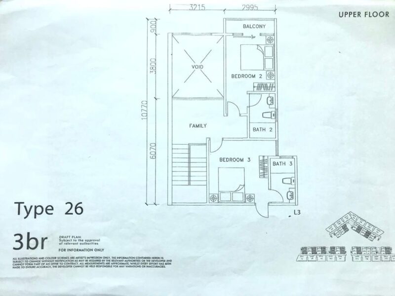 Duplex Penthouse Apartment at De Lofts Residences For Sale