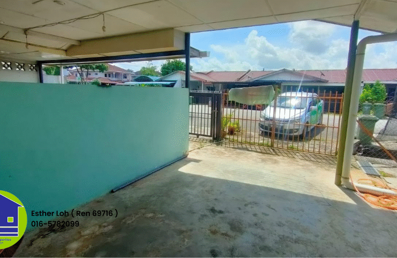 FOR SALE single storey House Taman Alamanda Malihah jalan batu kawa Matang kuching