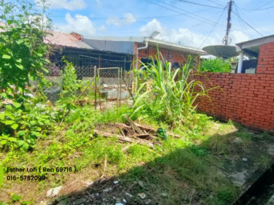 FOR SALE single storey House Taman Alamanda Malihah jalan batu kawa Matang kuching