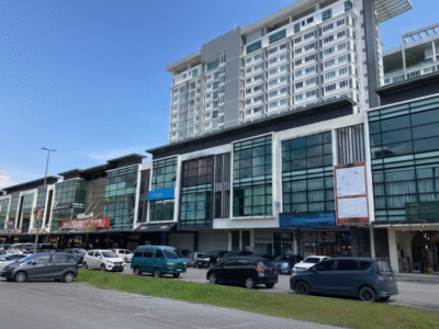 3-Storey Intermediate Shophouse at MetroCity, Jalan Matang For Sale