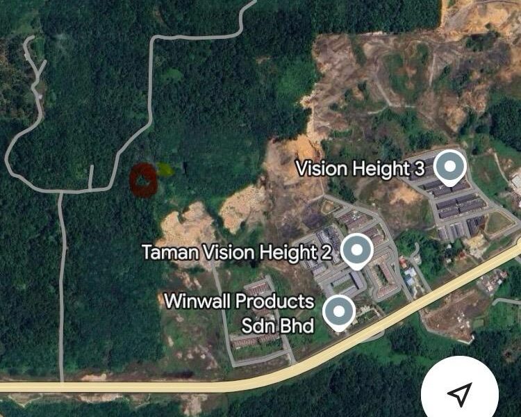 Vacant Land at Sungai Moyan, Jalan Batu Kawa- Bau, Kuching For Sale