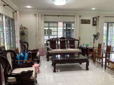 Double Storey Semi-Detached House at Pelita Heights, BDC Kuching For Sale