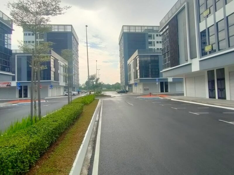 FOR RENT Ground floor NORTHBANK Newly Completed shoplot at kota samarahan