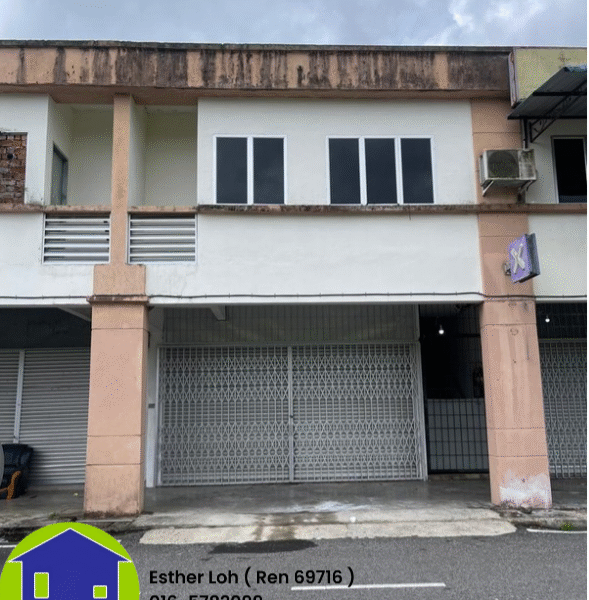 FOR RENT SHOP HOUSE Level 2 jalan Stakan 7th Mile muara tuang kota samarahan