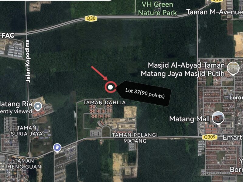 Agricultural land @ 4 1/2 miles Matang, Kuching for SALE