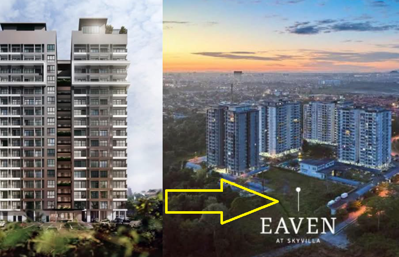 Condominium EAVEN@SKYVILLA RESIDENCES, Batu Kawah New Township For Project SALE