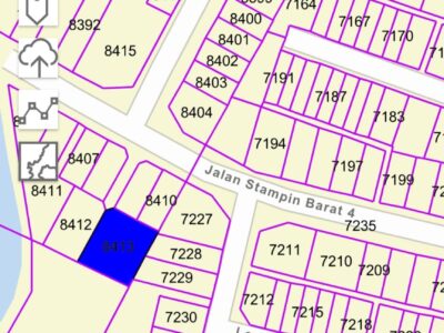 Good prime detached lot at Lorong Stampin Barat 4, Hui Sing, Kuching For SALE