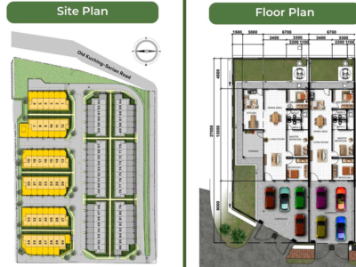 Single Storey Terrace at Taman Leviticus 2, Tapah, Siburan For Project SALE
