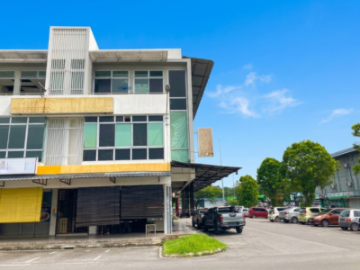 3-Storey Corner Shophouse at Kuching City Mall for Sale