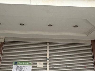Bormill Estate shoplot for rent (Ground floor)