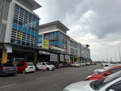 Prime 3-storey Commercial shop facing main Jalan Matang Baru, Kuching FOR SALE