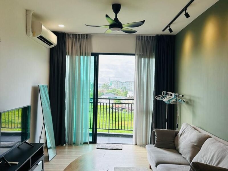 Vantage@Tamu Furnished Condo Level 7 Facing Green Jln Stampin Tengah Kuching FOR RENT
